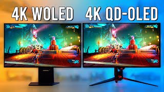 4K WOLED vs 4K QDOLED  Everything You Need to Know [upl. by Heddi]