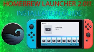 SWITCH HOMEBREW LAUNCHER 20 INSTAllATION GUIDE [upl. by Gabi916]