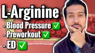 LArginine Does it Work  L Arginine for ED Pre Workout Blood Pressure [upl. by Winikka277]