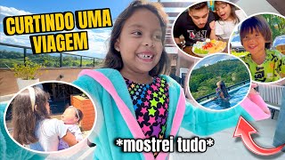 LEVEI MINHA FILHA PRA VIAJAR COM A GENTE  um dia inteiro no aniversário do papai 😎 [upl. by Anemix]