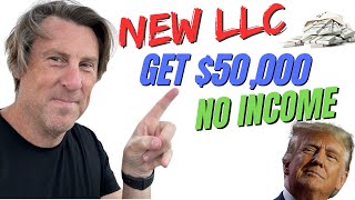 50000 NEW LLC with No INCOME Startup Loans 5 Banks PROJECTIONS Loan OK [upl. by Elrebmik447]