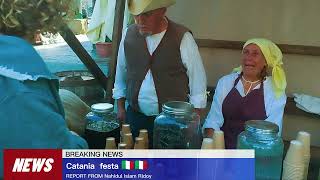 Italy🇮🇹 Catania festa video report from Nahidul islam Ridoy [upl. by Marwin]