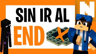 MINECRAFT 117 Granja de Endermans SIN IR AL END ⛏️ [upl. by Ahsauqram]