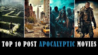 Top 10 PostApocalyptic Movies  Best PostApocalyptic Movies  All Time Hits  Not To Be Missed [upl. by Aileda]