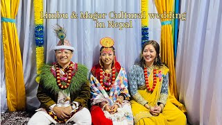 Limbu amp Magar Cultural Wedding In Nepal🇳🇵 Dharan to Terhathum [upl. by Ayokal]