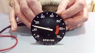 UniTacho Tachometer Rev Counter Tacho Repair Kit Calibration Guide [upl. by Russell]