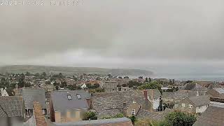 2nd September 2024  Wet day  Swanage Dorset Webcam Timelapse [upl. by Irb]