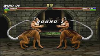 Mortal Kombat Trilogy PS1 Motaro  Very Hard  No Continues [upl. by Adnertal]