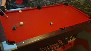 6ft pool table  9 ball break and run 171 [upl. by Assylem360]