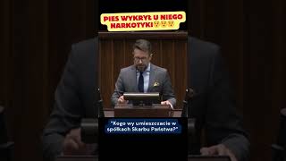 Szok Nominat Tuska zatrzymany za przemyt narkotyków polityka polskapolityka humor viralkshorts [upl. by Enoved]