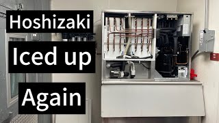 Hoshizaki not making ice  intermittent mechanical bin control failure [upl. by Lemmor]