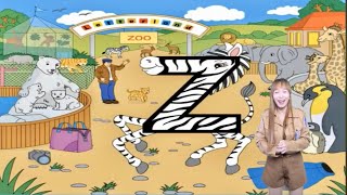 Zz Zig Zag Zebra  Miss Ana in Letterland  Episode 26 [upl. by Rudelson]