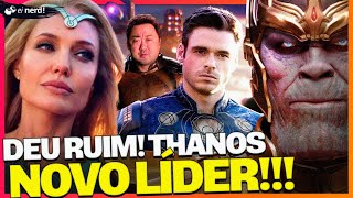 THANOS É O NOVO LÍDER DOS ETERNOS TEM UM ETERNO PIOR QUE ELE [upl. by Llireva]