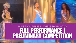 CHELSEA MANALO  FULL PERFORMANCE  MISS UNIVERSE 2024 PRELIMINARY COMPETITION REVIEW PREDICTIONS [upl. by Chelsea497]