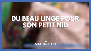 Du beau linge pour son petit nid  La Maison des maternelles LMDM [upl. by Leirbaj]