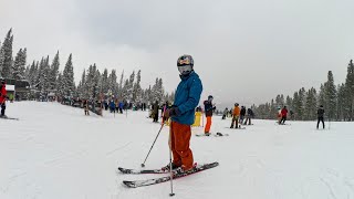 Skiing amp Snowboarding Fresh POW On Peak 9  Breckenridge CO  22324 [upl. by Ikcin399]