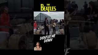 DONT LET ME DOWN  THE BEATLES thebeatles music song oldsong legend [upl. by Netsreik]