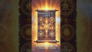 The 7 Hermetic Principles QUICK GUIDE [upl. by Aleuqahs]