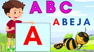 Aprende el Abecedario ABC para niños  Letras y Vocabulario 🇪🇸 para Niños de Preescolar🔴Live [upl. by Klatt]