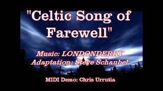 Celtic Song of Farewell LONDONDERRY  Steve Schaubel [upl. by Siddra368]