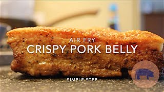 Slow Roasted Pork Belly  Crispy Crackling ultra tender flesh [upl. by Katine698]