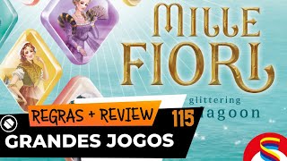 MILLE FIORI  Regras  Review [upl. by Zurciram958]