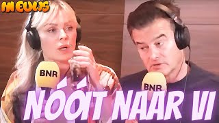 Bridget Maasland en Wilfred Genee ruziën op radio ‘Nóóit naar VI’ [upl. by Eimmis]