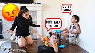 Disrespectful Kids Prank on Mom  Jancy Family [upl. by Cordelie]