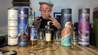 Just Whisky 🥃 Talisker Special Release 2023 vs 2022 vs 2021 vs 57 North rundown part 2 [upl. by Burdelle]