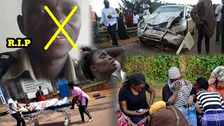 Kitalo 😭Owa Police Agudde Ku Accident Afiriddewo Omulambo Gwe Guguuno Entiisa Mukazi We Azirise 😭 [upl. by Einimod]