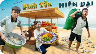 Thử Thách Sinh Tồn Thời Hiện Đại  Ai Kiếm Được Nhiều Tiền Nhất  Min Min TV Minh Khoa [upl. by Shreeves]