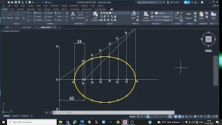 ellipse by general method  eccentricity method  in telugu [upl. by Ursal]