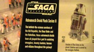 Star Wars Astromech Droid Pack Series II Entertainment Earth Exclusive the Saga Collection [upl. by Geiger]