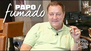 PAPO FUMADO  Cesar Adames  Bolivar Belicosos Finos e Single Malt Octomore 18 [upl. by Hock]