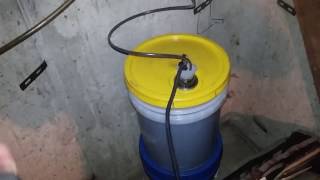 DIY Best Waste oil burner drip feed system so far [upl. by Ijok]