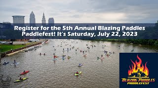 Blazing Paddles Paddlefest 2023 stoke vid [upl. by Yrgoerg938]