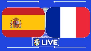 🔴Spanien  Frankreich  EM 2024  Halbfinale  Watchparty [upl. by Primrosa]