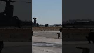 Marines Disembark from a Bell Boeing V22 Osprey at Miramar marines airforce airshow albatros [upl. by Melville]