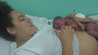 Meu parto natural no sus  pré eclampsia [upl. by Oicam]