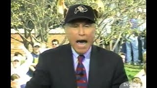 1997 Lee Corso Picks Colorado over Michigan [upl. by Nailliw928]