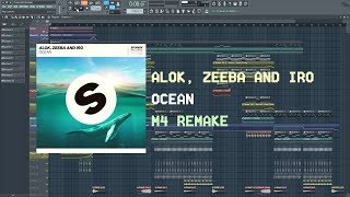 Alok Zeeba and Iro  Ocean FL Studio FULL Remake  FLP [upl. by Otrebmal]