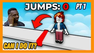 Limited Jumps Obby Can I Cook PT1 [upl. by Aryc343]