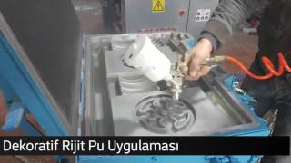 Dekoratif Rijit Poliüretan Uygulama [upl. by Casandra]