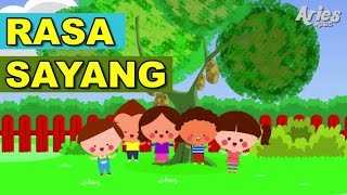 Alif amp Mimi  Rasa Sayang Animasi 2D Lagu Kanak Kanak [upl. by Aillimac]