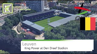 King Power at Den Dreef Stadion  OudHeverlee Leuven  Google Earth 360° Rotation [upl. by Nojel512]