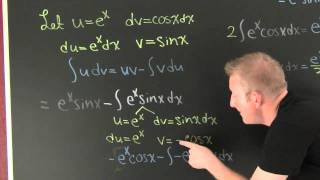 Integration By Parts with Trigonometry [upl. by Eiralc]