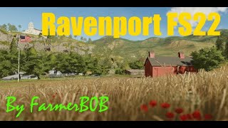 Farming Simulator 22  Ravenport 22 S1 EP1 [upl. by Anirazc]