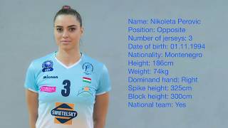 Nikoleta Perovic  Volleyball Highlights [upl. by Eevets]