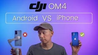 DJI OM4OM4 SE Android Problems using Mimo App vs iPhone  Must know before you buy [upl. by Assilat]