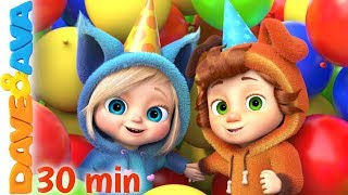 🎁 Happy Birthday  Baby Songs and Nursery Rhymes by Dave and Ava 🎁 [upl. by Colville]